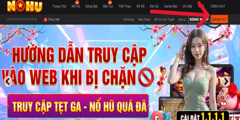 Đăng ký tài khoản game